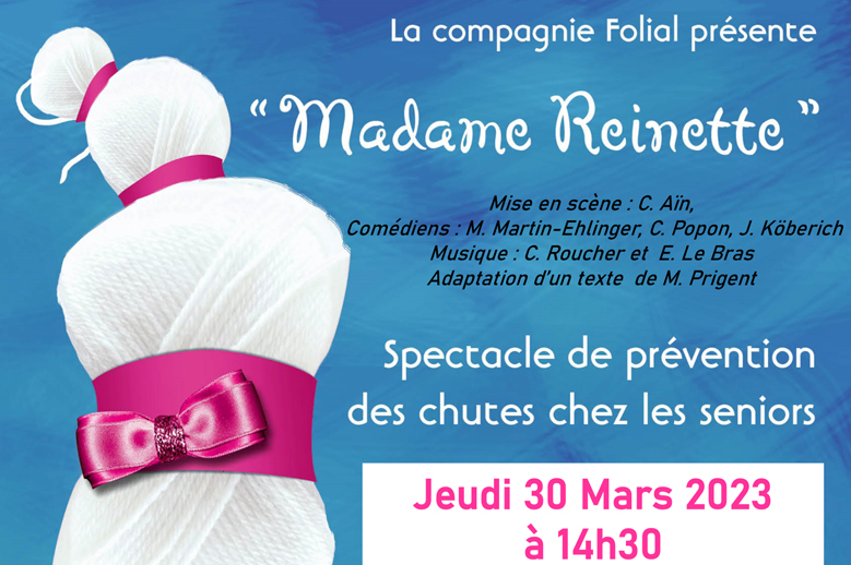 Un spectacle humoristique pour prévenir les chutes des seniors à leur domicile
